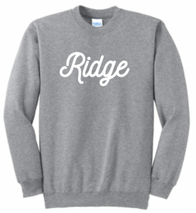 Ridge Grey Crewneck - Retro