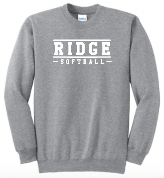 Ridge Grey Crewneck - Bold