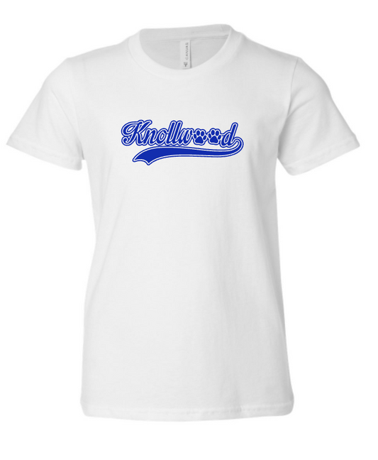 Knollwood Logo Tee - White