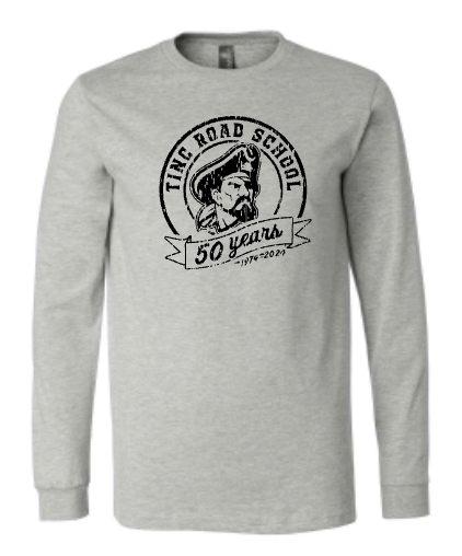 Tinc Road Long Sleeve T - 50 years! (Grey)