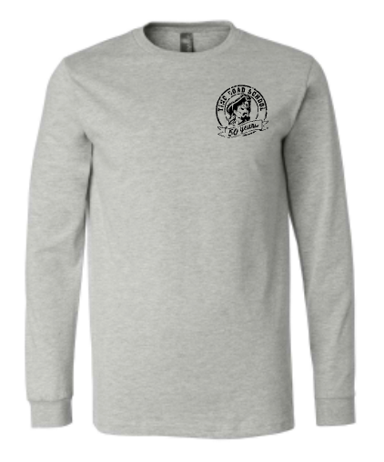 Tinc Road Long Sleeve T - 50 years! (Grey) Small Logo