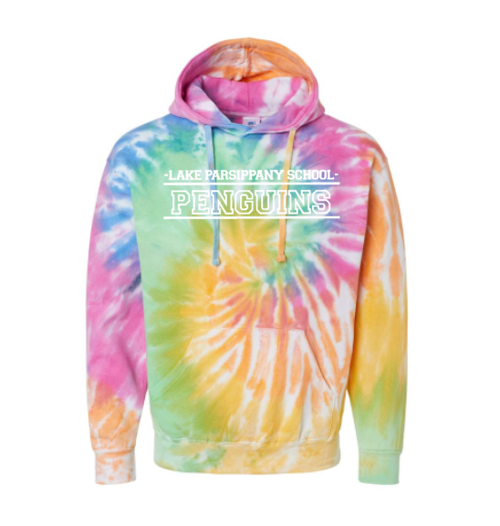 NEW! Lake Parsippany School Hoodie Tiedye