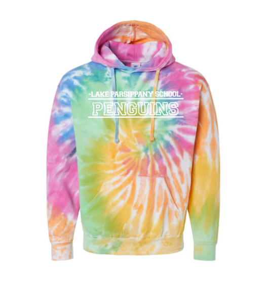 NEW! Lake Parsippany School Hoodie Tiedye