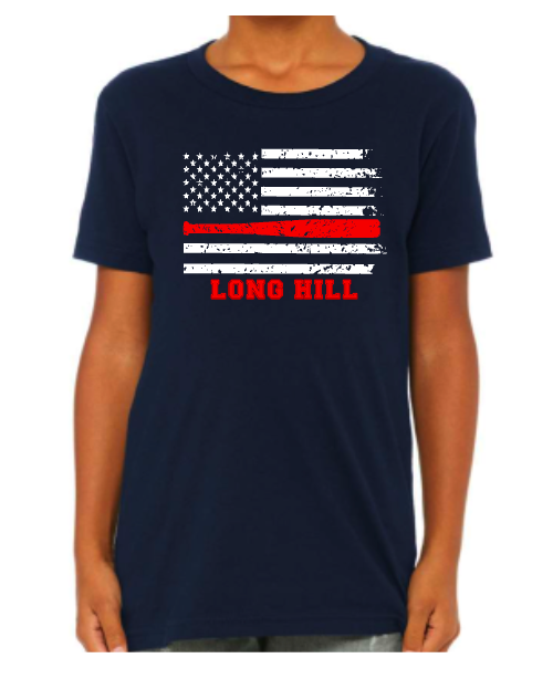 LHBSA T-Shirt Navy Flag