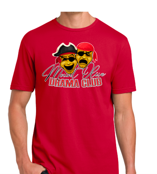 MOHS Drama Tee Masks Red