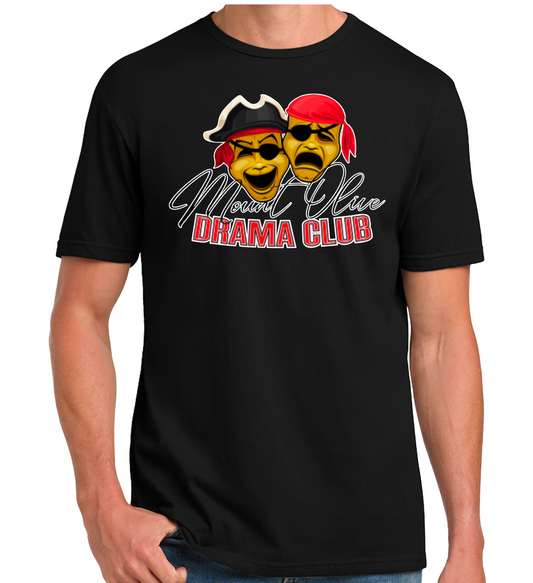 MOHS Drama Tee Masks Black