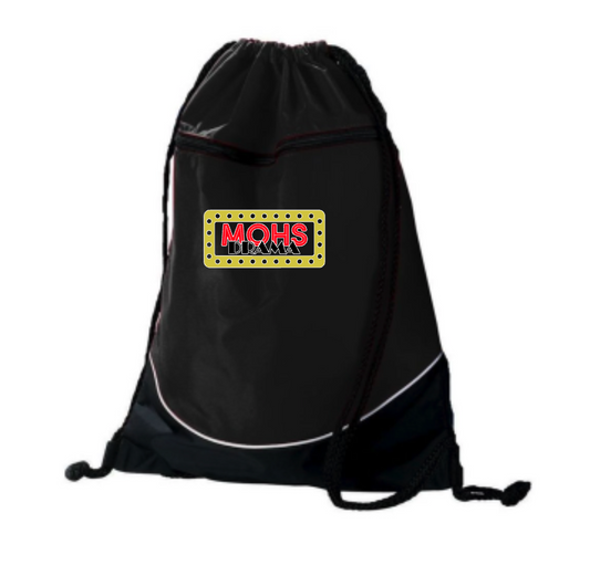 MOHS Drama Drawstring Bag Marquee