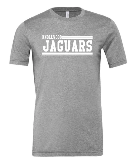 Knollwood Jaguars Tee - Grey Stamped