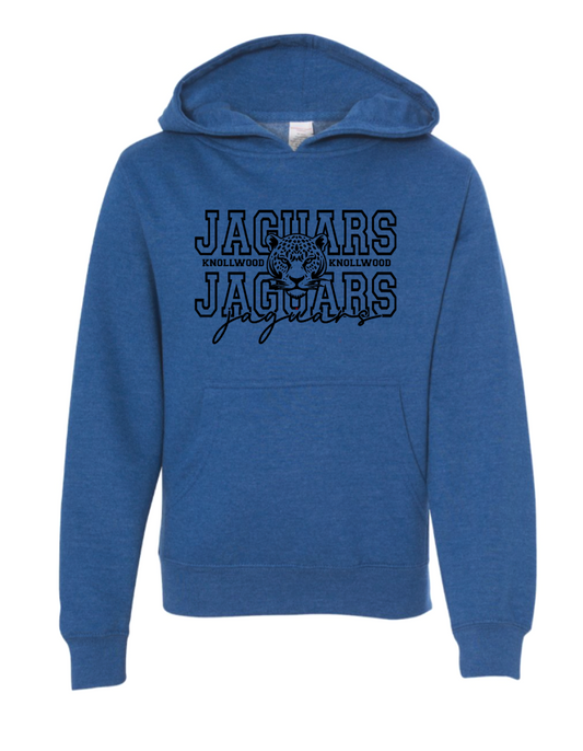 Knollwood Jaguars Blue Hoodie - Jaguars