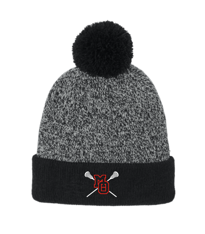 MO Lax Pom Beanie