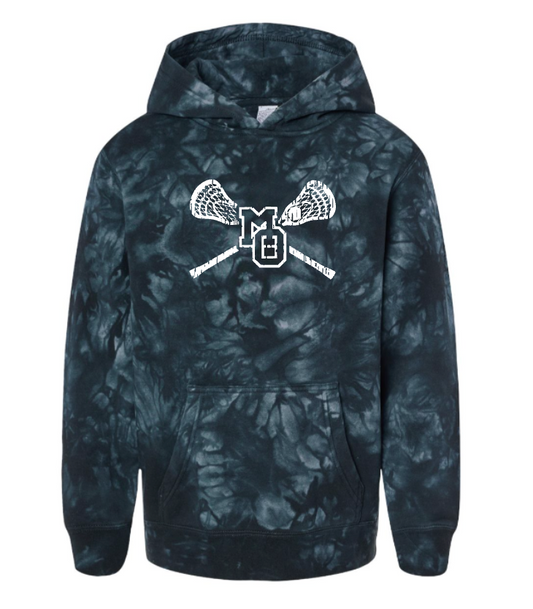 (NEW!) MO Lax Hoodie Tie-dye Black