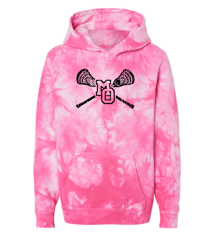(NEW!) MO Lax Hoodie Tie-dye Pink