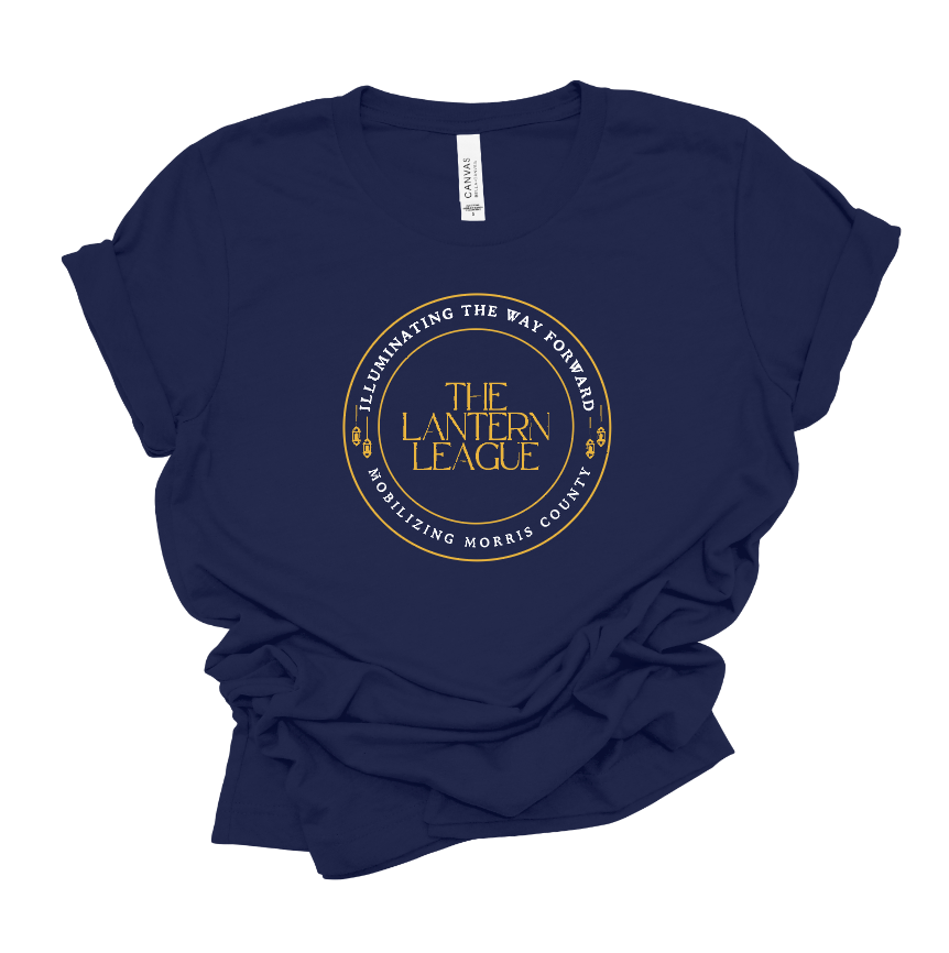 Lantern League Unisex Tee - Navy