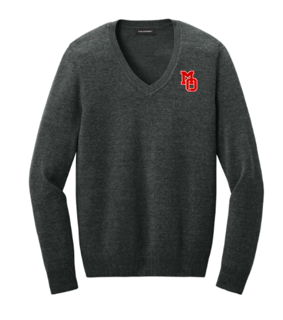 Mount Olive Unisex V-Neck Sweater