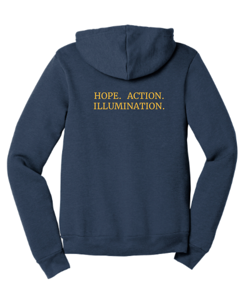 Lantern League Hoodie - Heather Navy