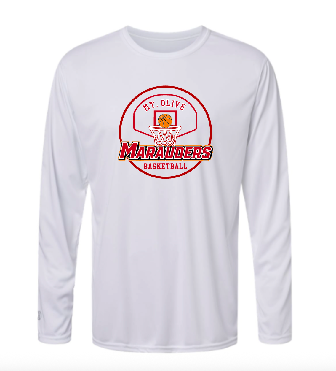 MOHS Basketball Performance Backboard Long Sleeves