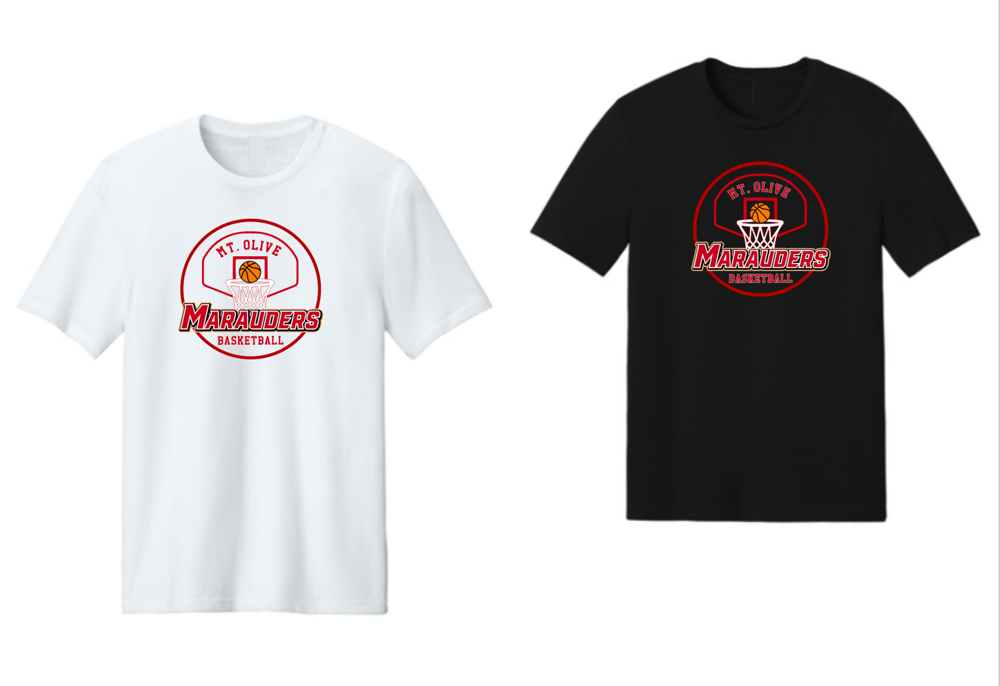 MOHS Basketball Performance Backboard Tshirt