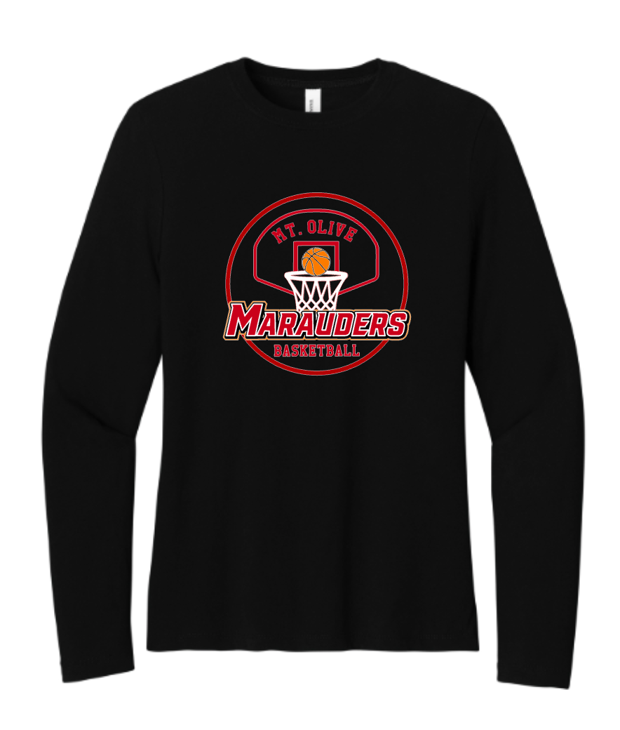 MOHS Basketball Backboard Ladies Long Sleeves