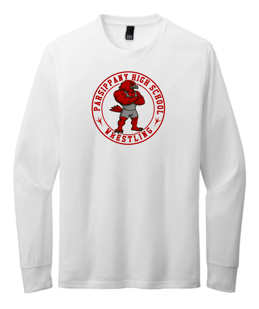 PHS Redhawks Wrestling Cotton Long Sleeve Tee