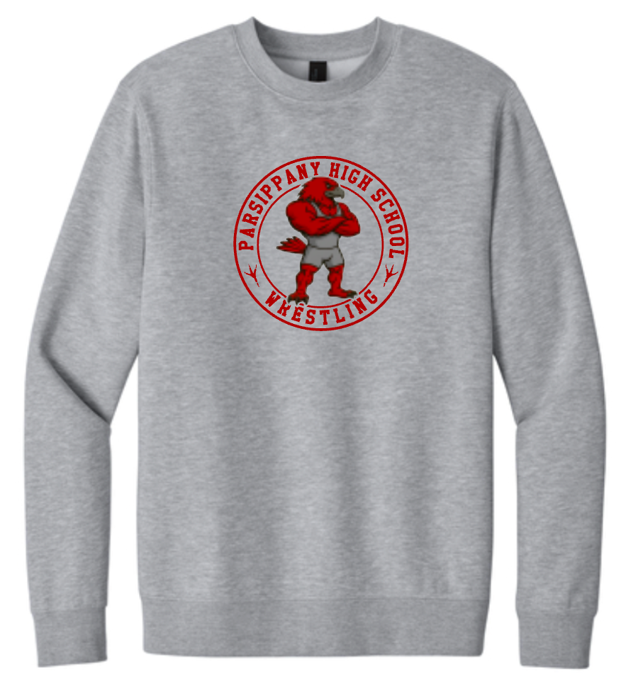 PHS Redhawks Wrestling Crewneck Sweatshirt