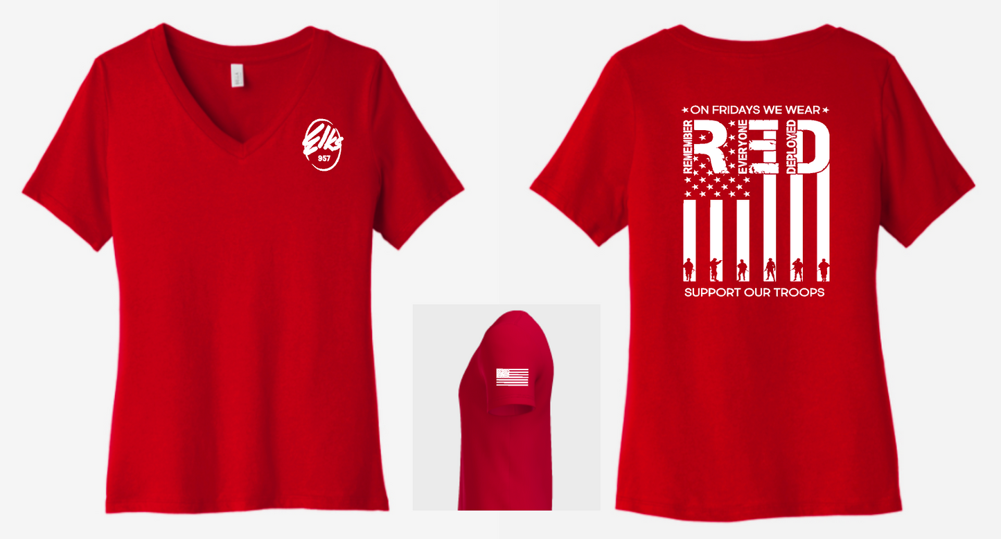 Elks 957 RED Fridays Ladies