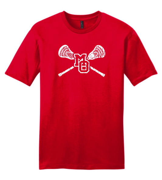 MOJLC Sticks Cotton Tee Red