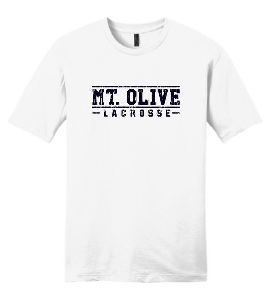 MOJLC Stamped Cotton Tee White