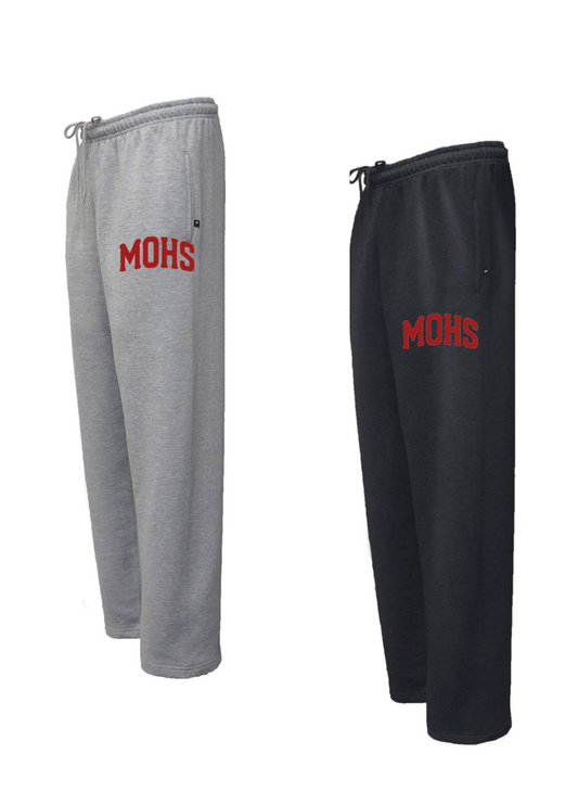 MOHS Unisex Open Bottom Sweatpants