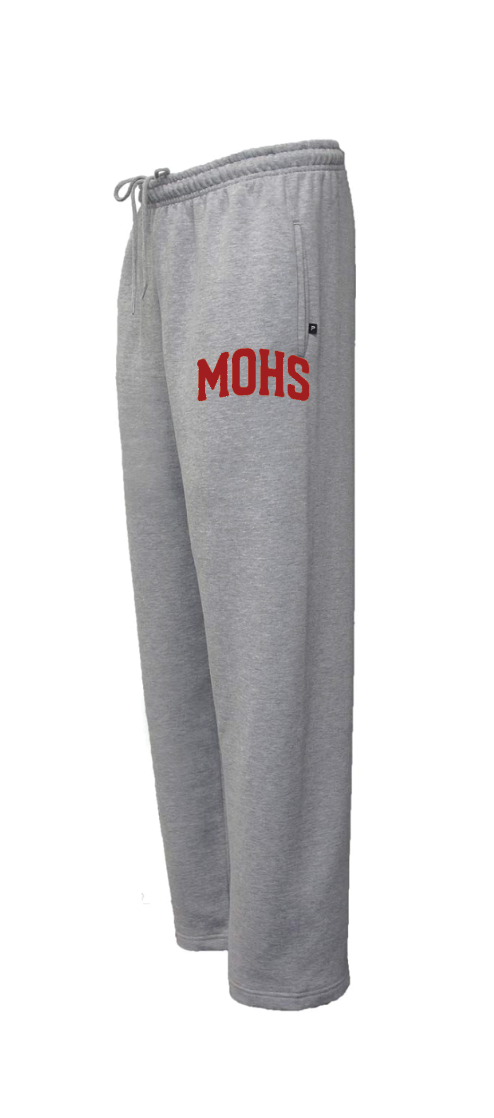 MOHS Unisex Open Bottom Sweatpants