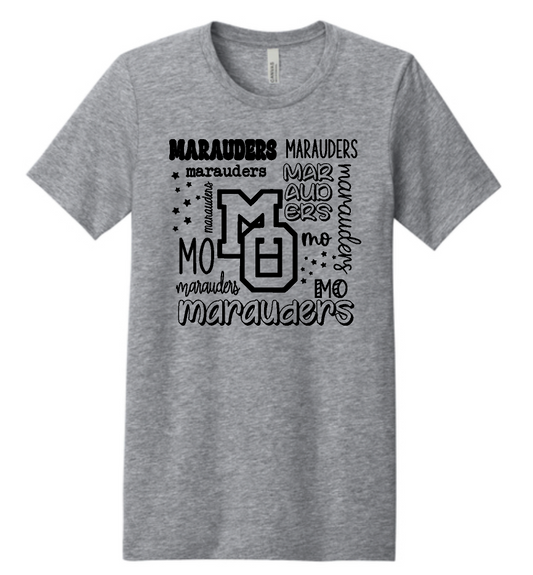 CMS - MO Marauders Word Cloud Tee