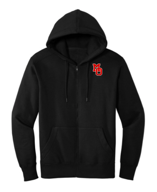MOMS Full Zip MO Hoodie - Black