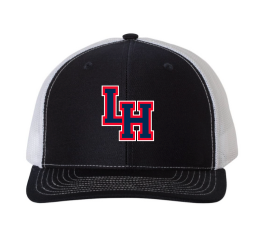 LHBSA Baseball Hat White/Navy Panel