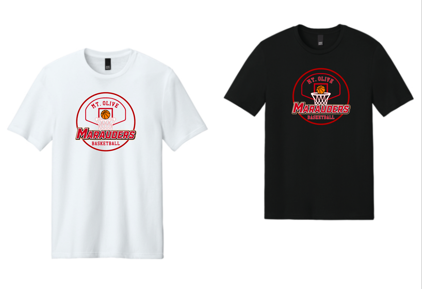 MOHS Basketball Cotton Backboard Tshirt