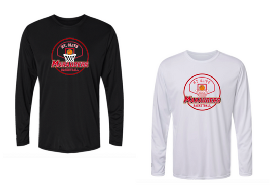 MOHS Basketball Cotton Backboard Long Sleeves