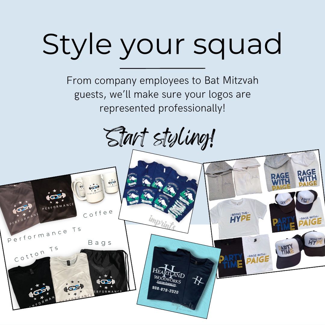 Make your mark with custom apparel and accessories! – Imprints: Make ...
