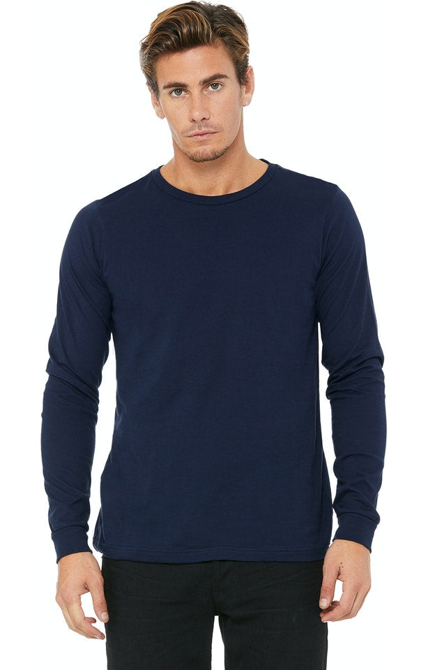 Navy Bella & Canvas Long Sleeve T