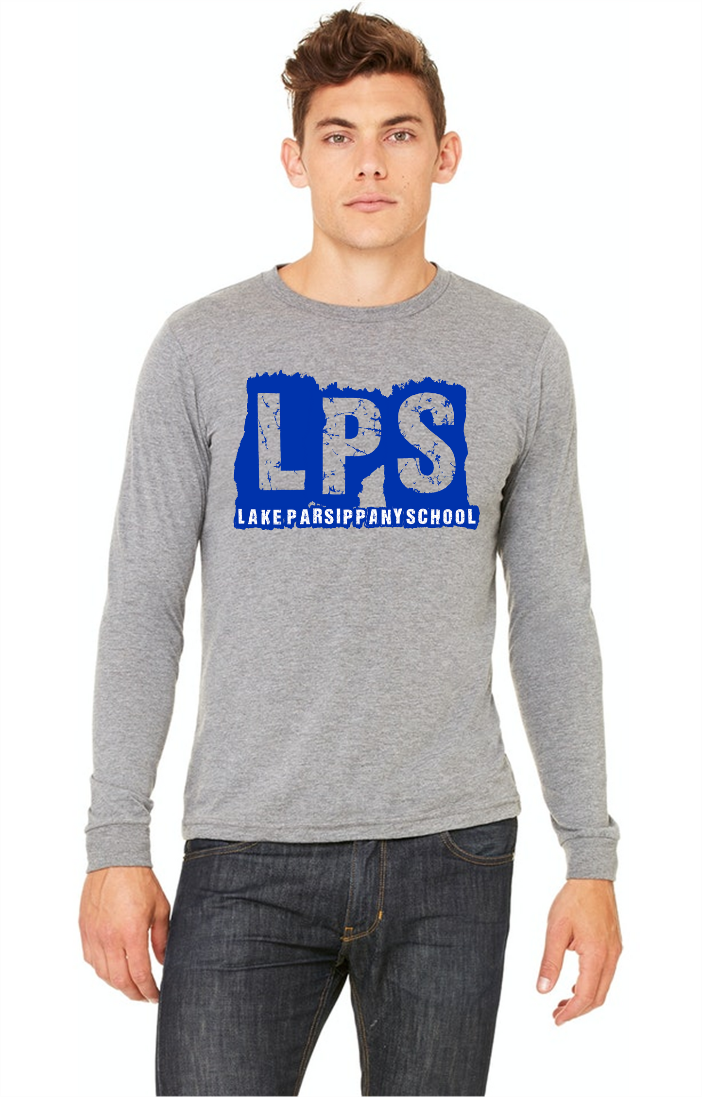 Lake Parsippany School Stamp Long Sleeves