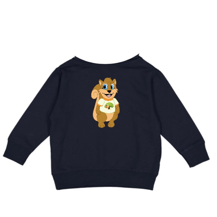 Navy Crewneck Tree House Sweatshirt