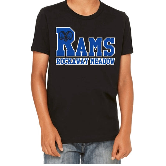 Rockaway Meadow Rams Tee Black