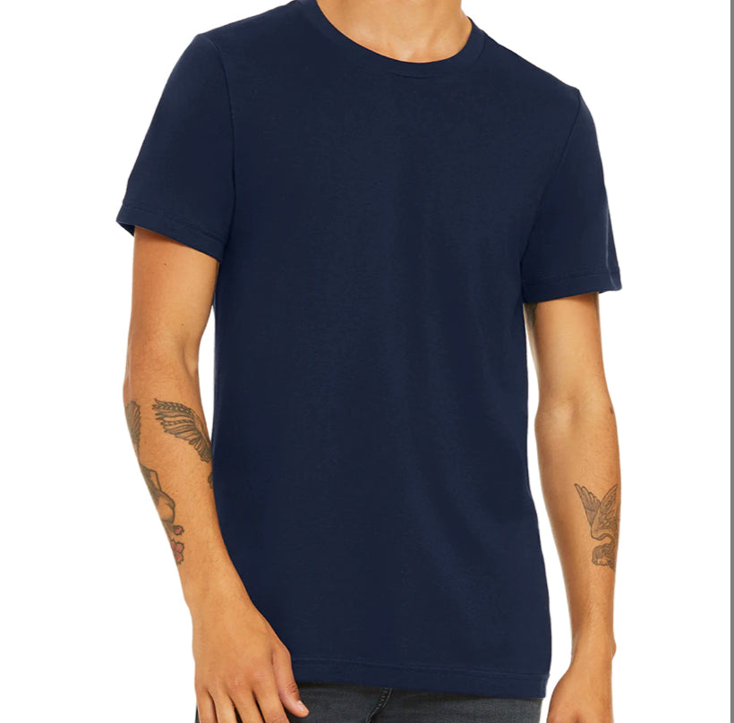 Navy Bella & Canvas Short Sleeve T