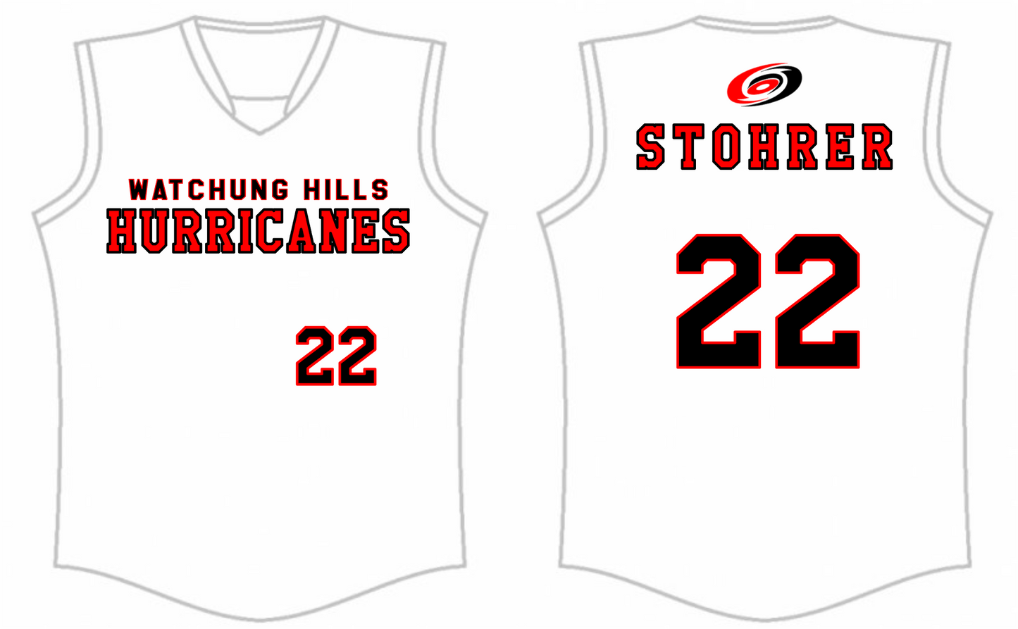 Watchung Hills Hurricanes Jersey